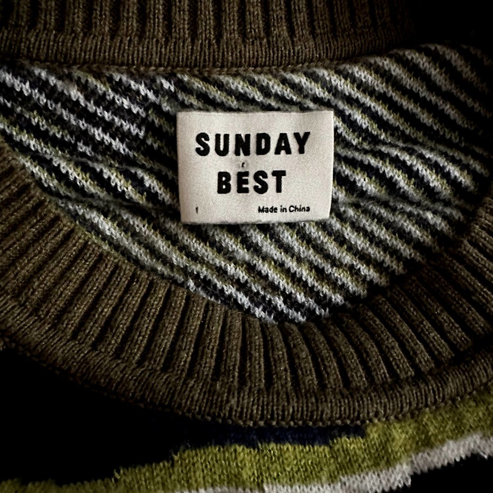 Sunday Best Aritzia Peggy Retro Sweater Size 1 - Picture 3 of 6